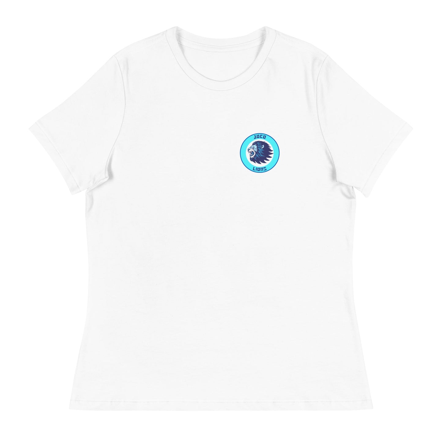 Performance | Women's Relaxed T Shirt | JoCo Lions | Badge Logo