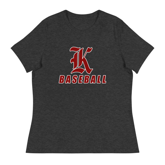 Performance | Women's Relaxed T Shirt | Kofa Baseball Booster Club | Vanguard Logo