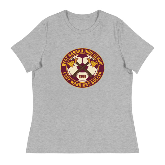 Performance | Women's Relaxed T Shirt | Lady Warrior Soccer Booster Club | Lady Warriors Logo