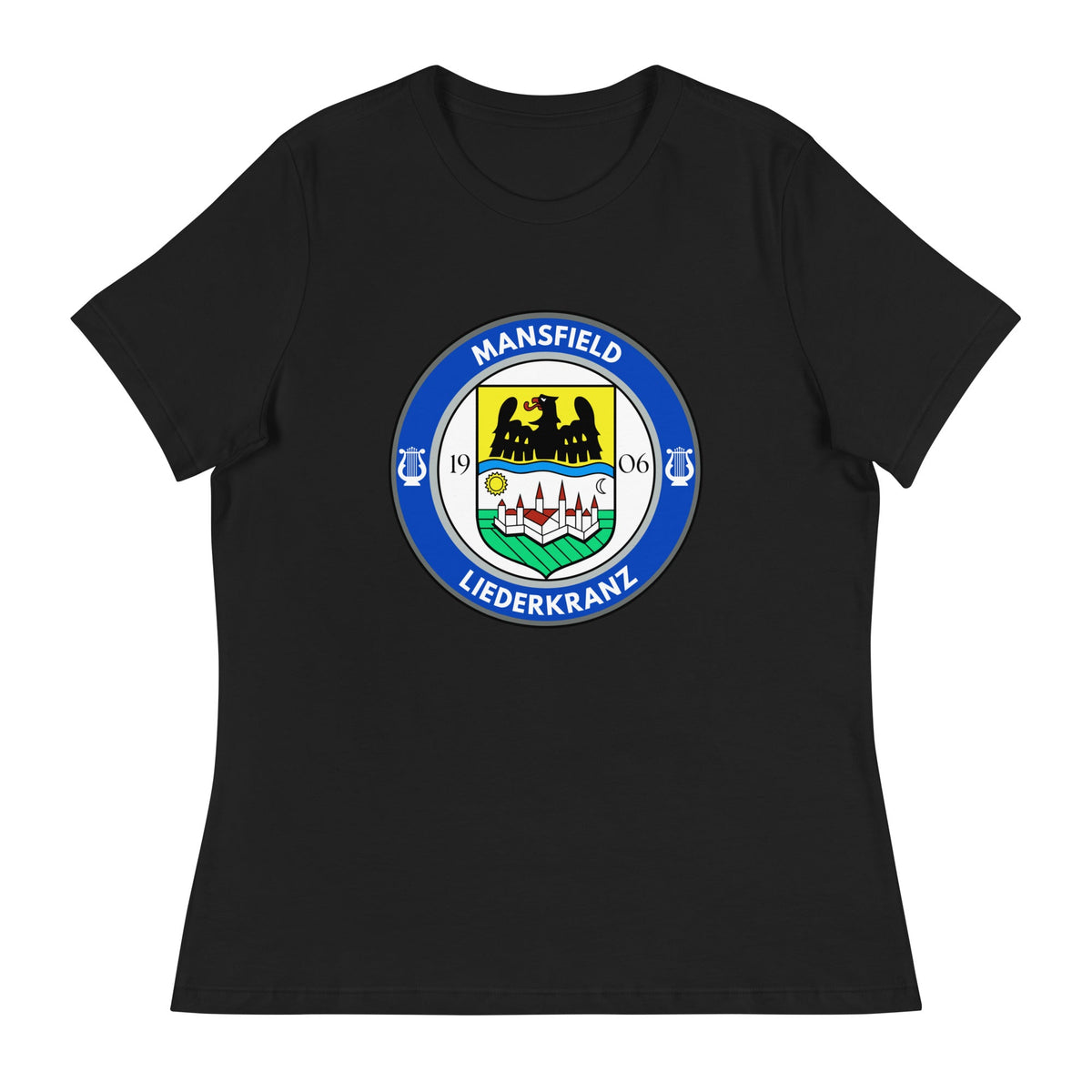 Performance | Women's Relaxed T Shirt | Liederkranz Soccer Club | Badge Logo