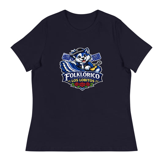 Performance | Women's Relaxed T Shirt | Los Lobitos | Los Lobitos Logo