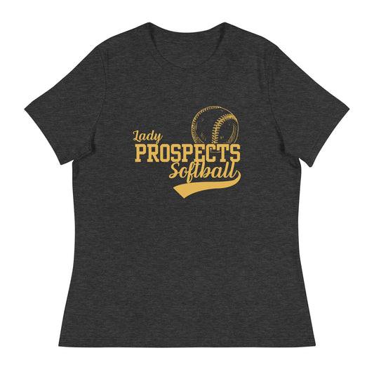 Performance | Women's Relaxed T Shirt | Marucci Prospects | Emblem Logo