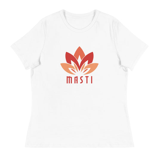 Performance | Women's Relaxed T Shirt | MASTI | Lotus Logo