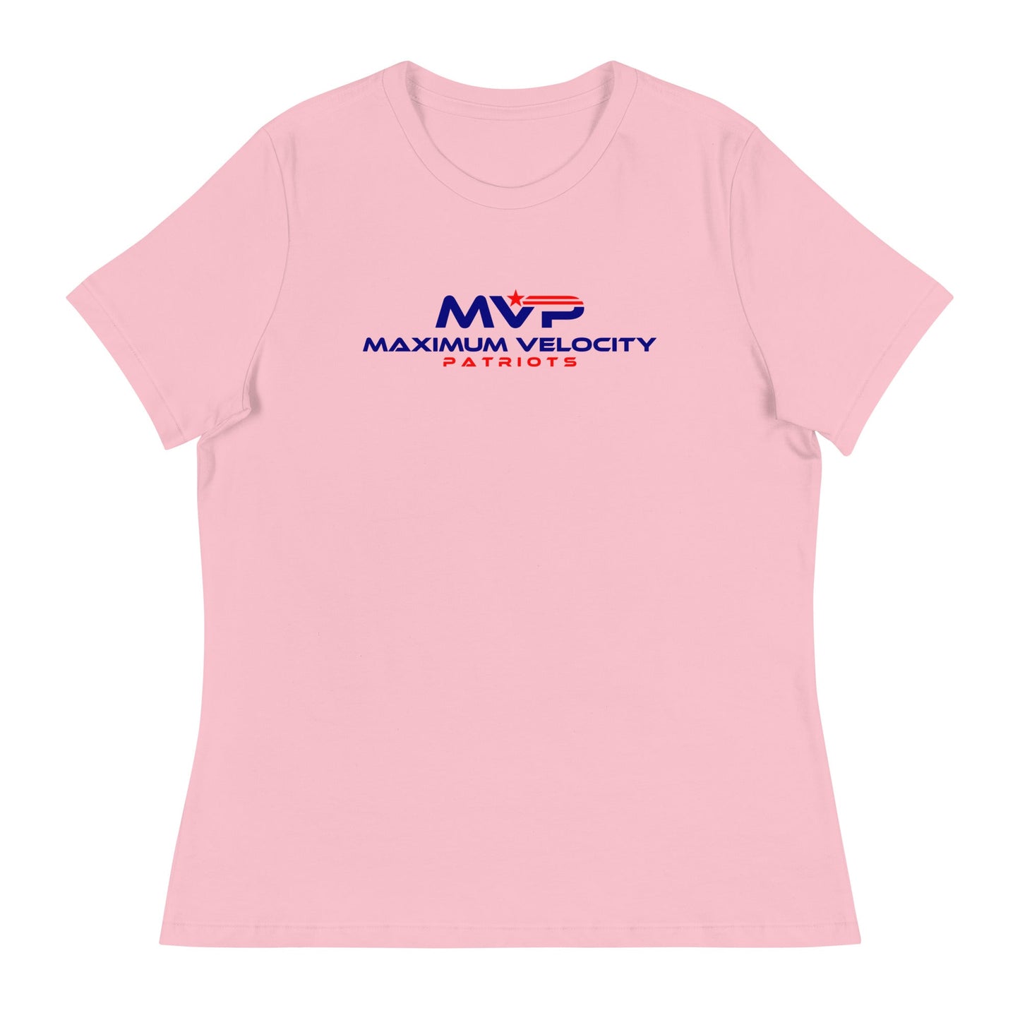 Performance | Women's Relaxed T Shirt | Maximum Velocity Youth Sports | Vanguard Logo