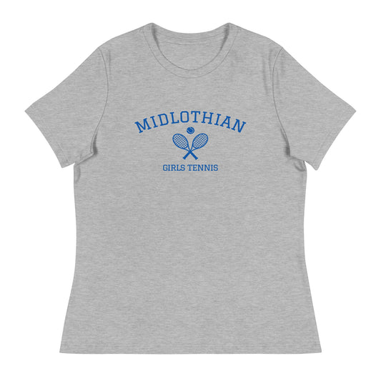 Performance | Women's Relaxed T Shirt | Midlothian Girls Tennis