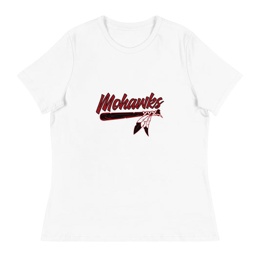 Performance | Women's Relaxed T Shirt | Mohawks | Script Logo