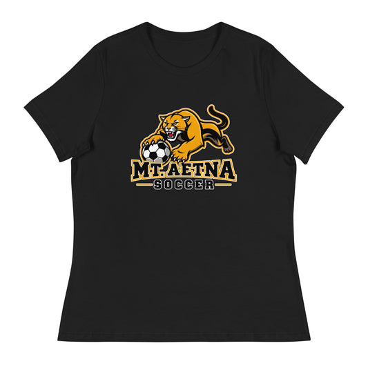 Performance | Women's Relaxed T Shirt | Mt. Aetna Adventist School | Soccer Apex Logo