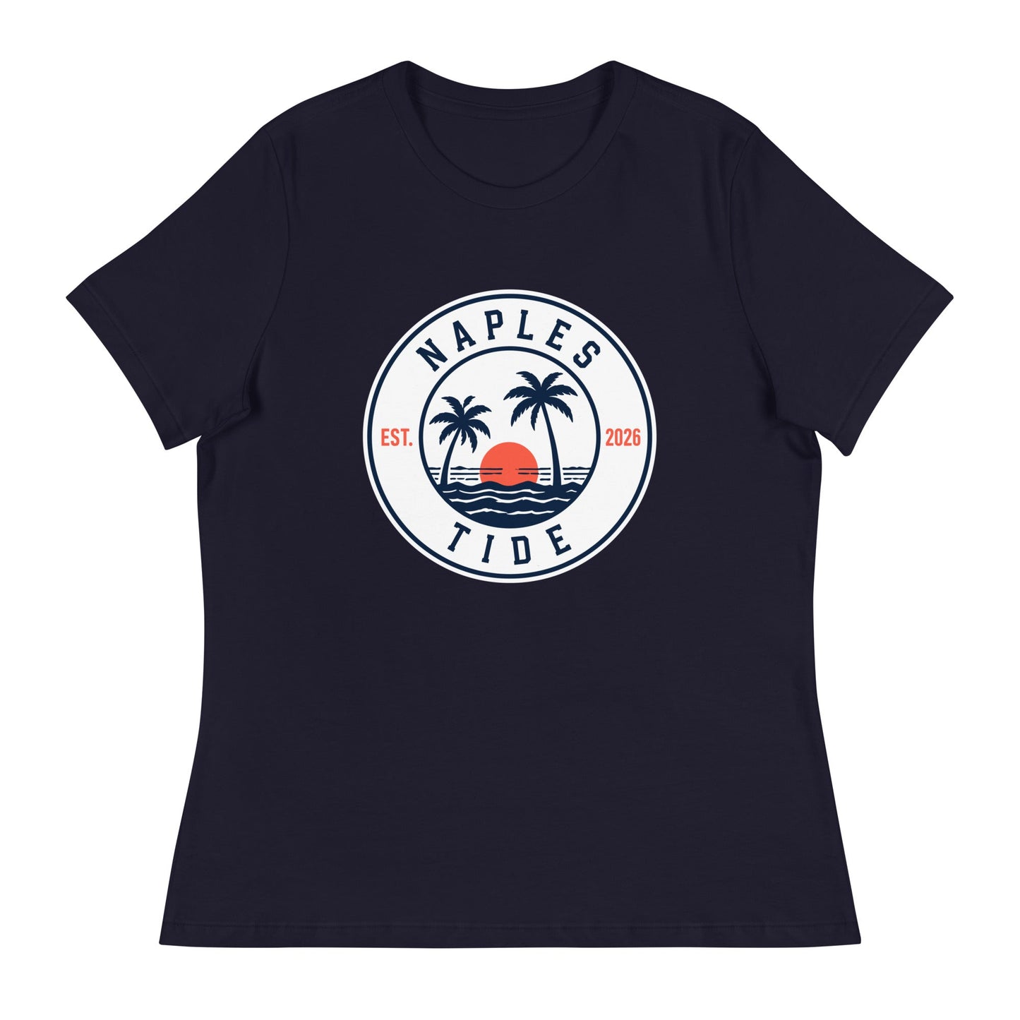 Performance | Women's Relaxed T Shirt | Naples Tide | Badge Logo