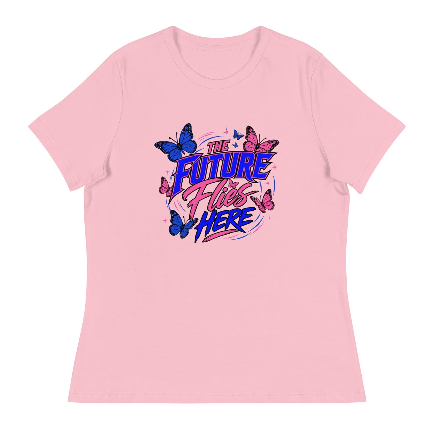 Performance | Women's Relaxed T Shirt | Next Era Athletics | Wordmark Monarch Logo