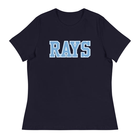 Performance | Women's Relaxed T Shirt | Next Level Rays | Block Logo