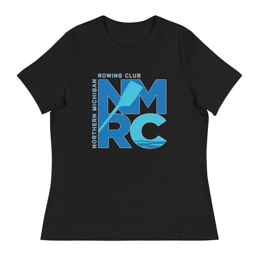 Performance | Women's Relaxed T Shirt | Northern Michigan Rowing | Modern Script Logo