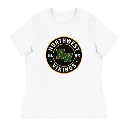Performance | Women's Relaxed T Shirt | Northwest High School | Badge Logo