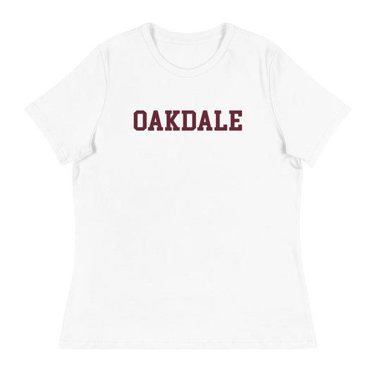 Performance | Women's Relaxed T Shirt | Oakdale Youth League | Script Logo