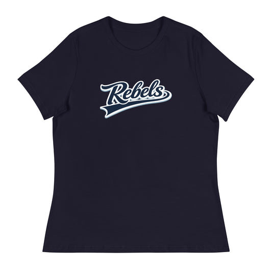 Performance | Women's Relaxed T Shirt | Oxford Rebels 12U | Mark Logo