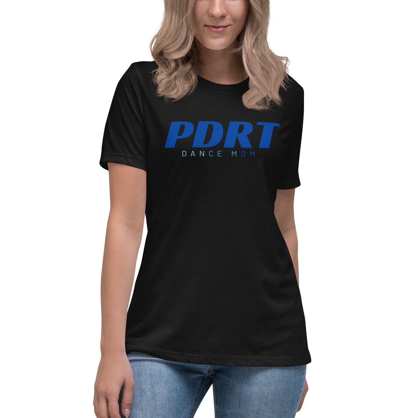Performance | Women's Relaxed T Shirt | PANTHER ROYALE | Dance Mom Logo