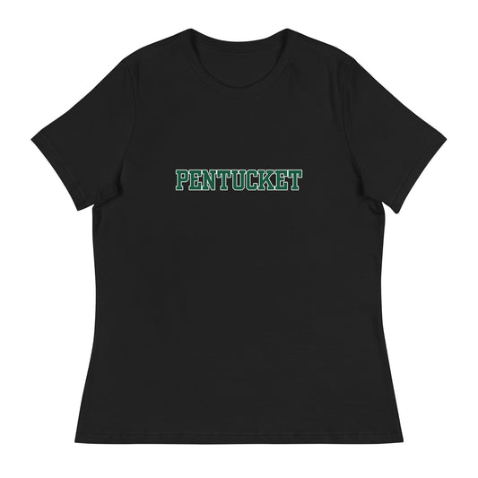 Performance | Women's Relaxed T Shirt | Pentucket Youth Football and Cheer | Script Logo
