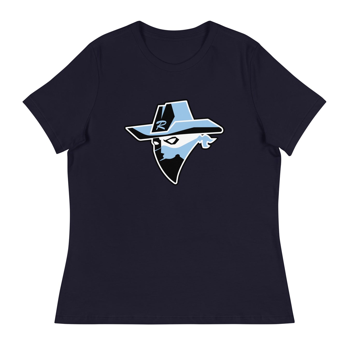 Performance | Women's Relaxed T Shirt | Rebels baseball club | Emblem Logo