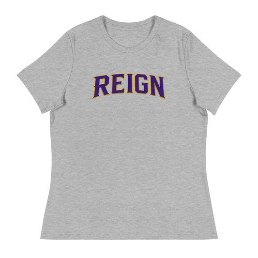 Performance | Women's Relaxed T Shirt | REIGN 10U Softball | Modern Script Logo