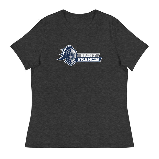 Performance | Women's Relaxed T Shirt | Saint Francis School | Vanguard Logo