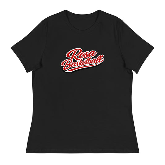 Performance | Women's Relaxed T Shirt | Santa Rosa Elite | Athletics Script Logo