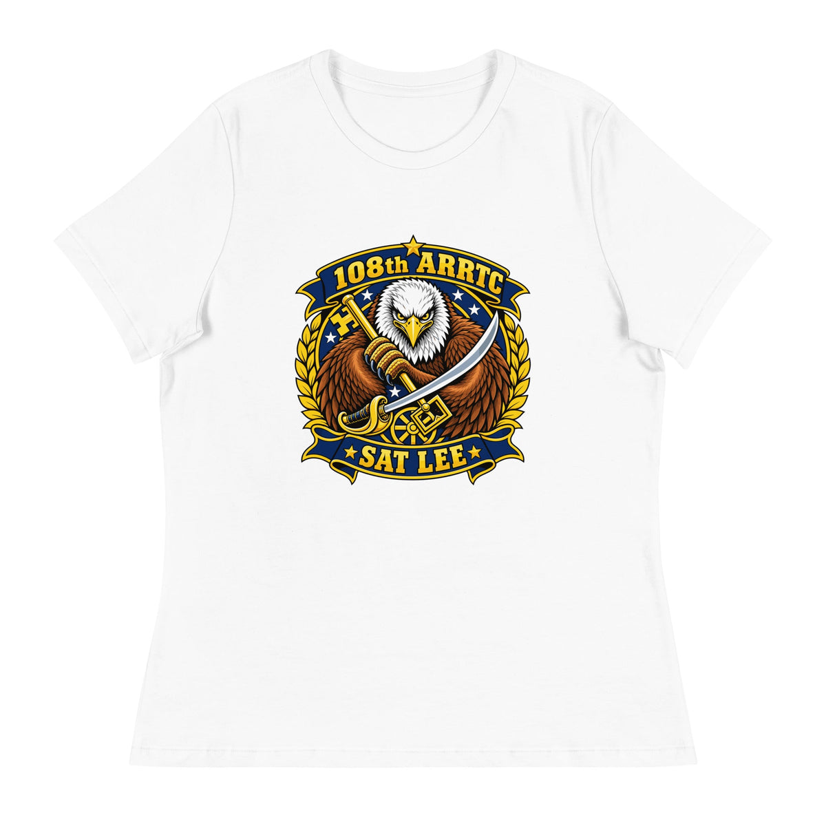 Performance | Women's Relaxed T Shirt | SAT Lee | Emblem Logo