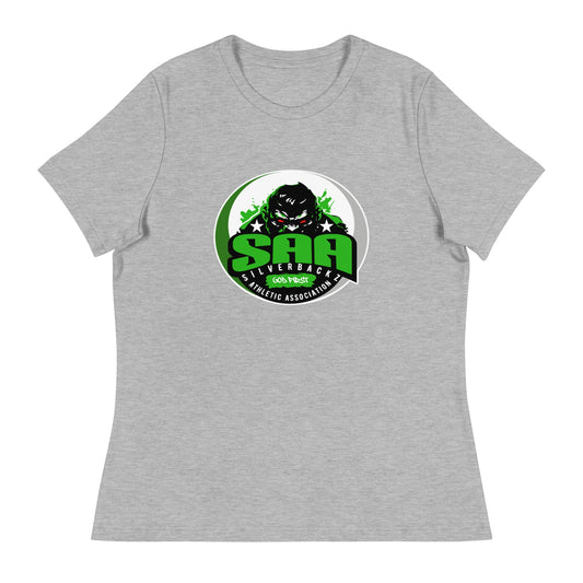 Performance | Women's Relaxed T Shirt | Silverbackz Athletic Association LLC | Silverback Logo