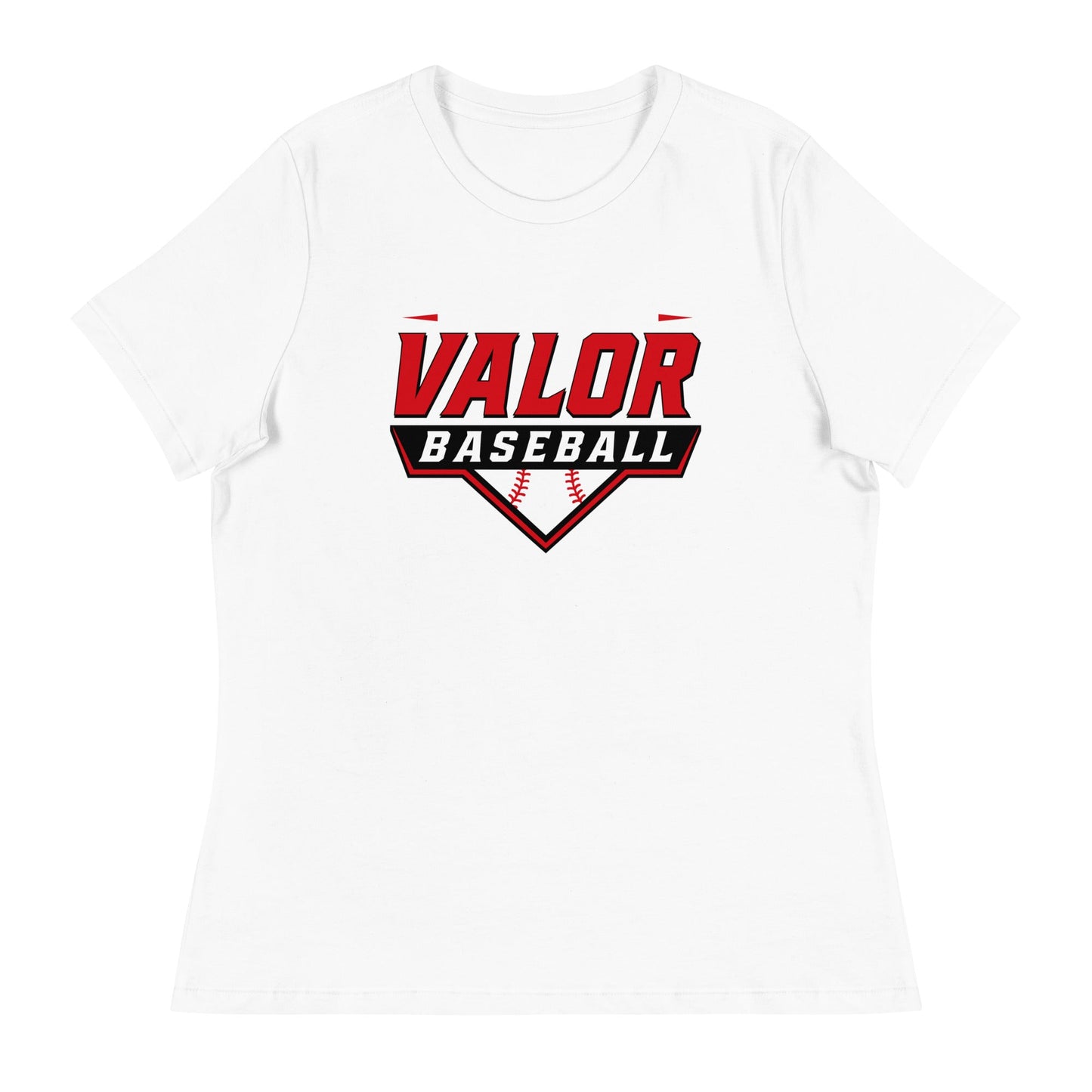 Performance | Women's Relaxed T Shirt | South Bend Valor Baseball | Vanguard Logo