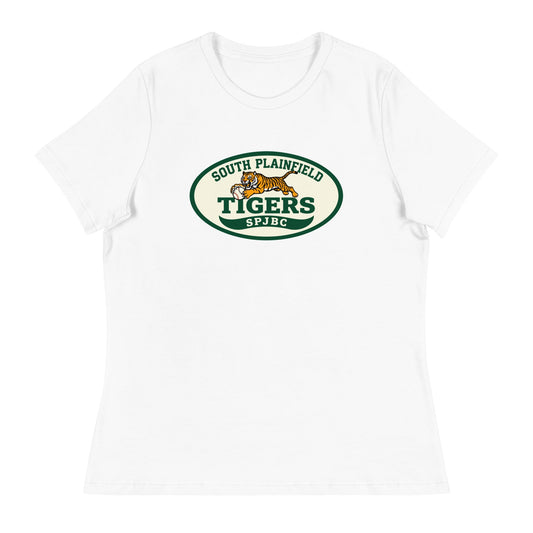 Performance | Women's Relaxed T Shirt | SP Tigers 7U | Emblem Logo