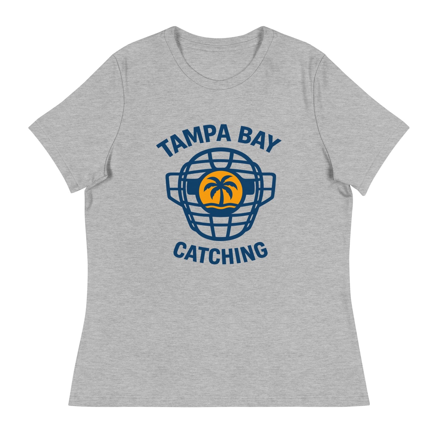 Performance | Women's Relaxed T Shirt | Tampa Bay Catching | Vanguard Logo