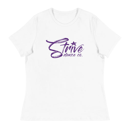 Performance | Women's Relaxed T Shirt | The Dancer's Place | Strive Dance Company
