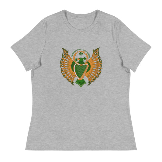 Performance | Women's Relaxed T Shirt | The Traditional Irish Dance Academy | Logo