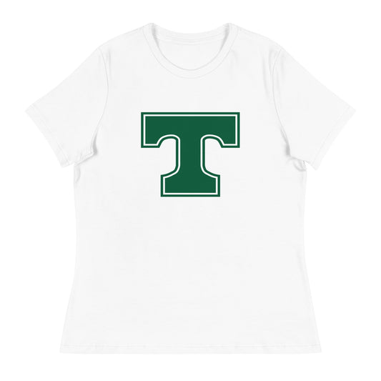 Performance | Women's Relaxed T Shirt | Trinity Highschool | T Logo