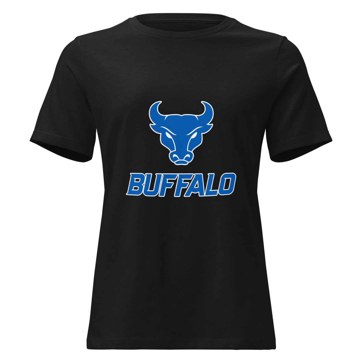 Performance | Women's Relaxed T Shirt | UB Womens Club Basketball | Vanguard Buffalo Crest Logo