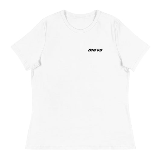 Performance | Women's Relaxed T Shirt | Upper Makefield Mavs Fastpitch | Modern Script Logo