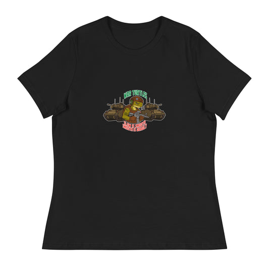 Performance | Women's Relaxed T Shirt | War Turtles | Battalion Logo