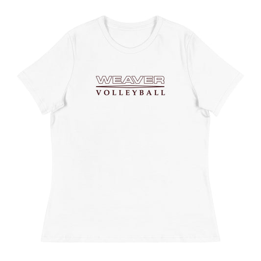 Performance | Women's Relaxed T Shirt | Weaver High School | Classic Court Mark Logo