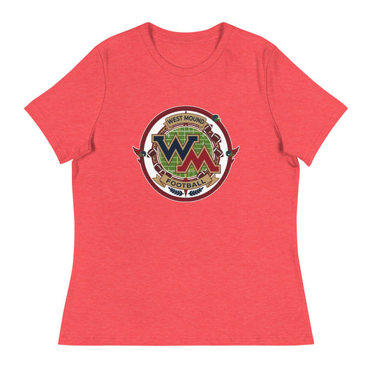 Performance | Women's Relaxed T Shirt | West Mound Stars | Badge Logo