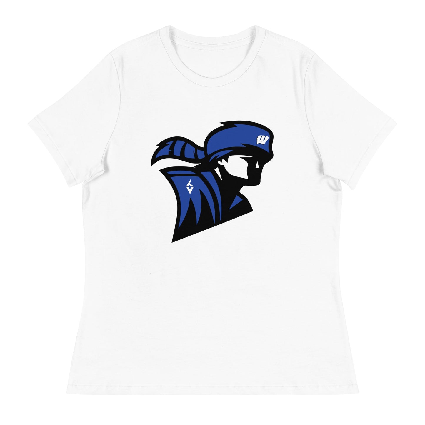 Performance | Women's Relaxed T Shirt | Western High School Football | Crest Logo