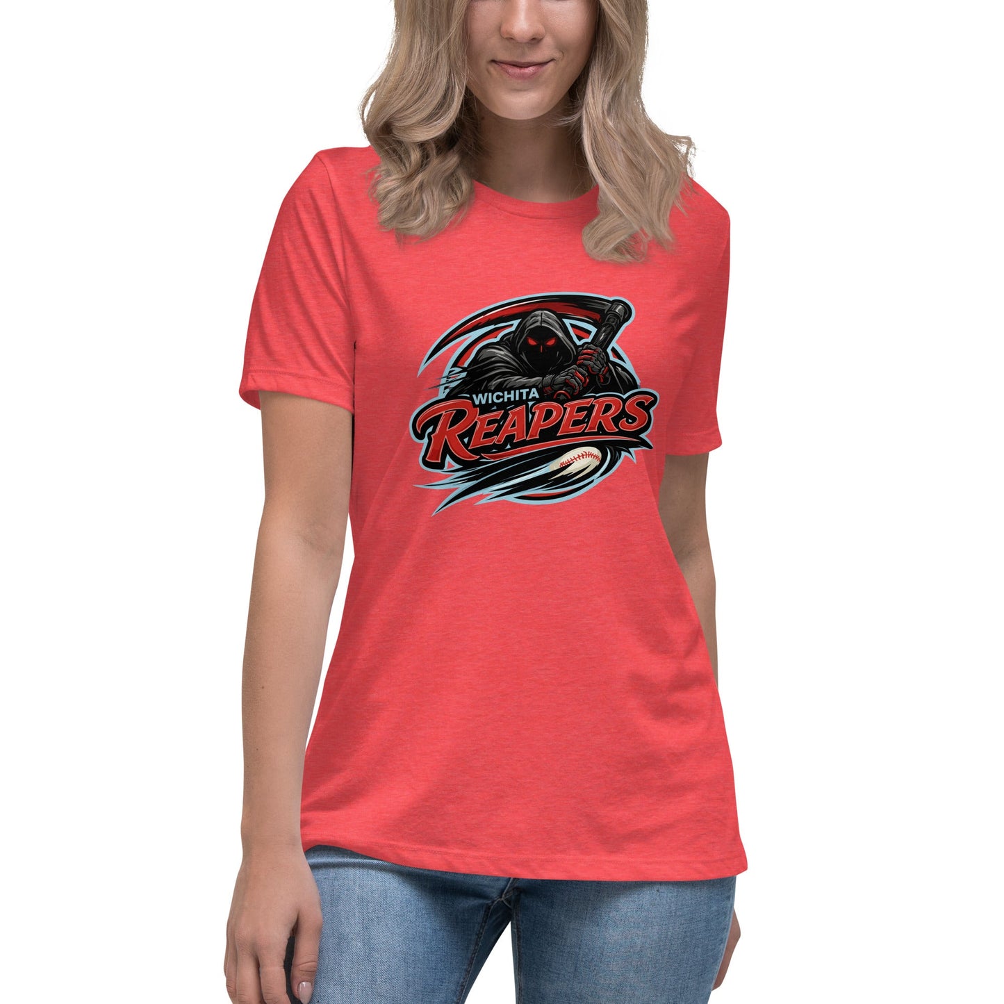 Performance | Women's Relaxed T Shirt | Wichita Reapers | Reaper Logo