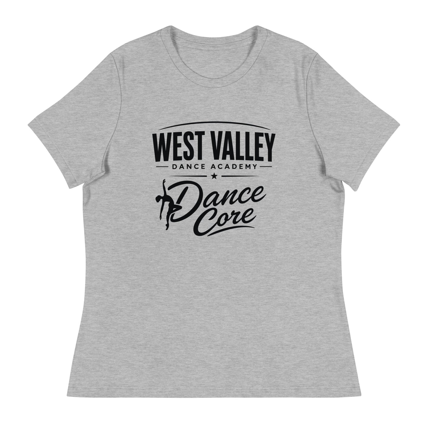 Performance | Women's Relaxed T Shirt | WVDA Dance Core | Emblem Logo