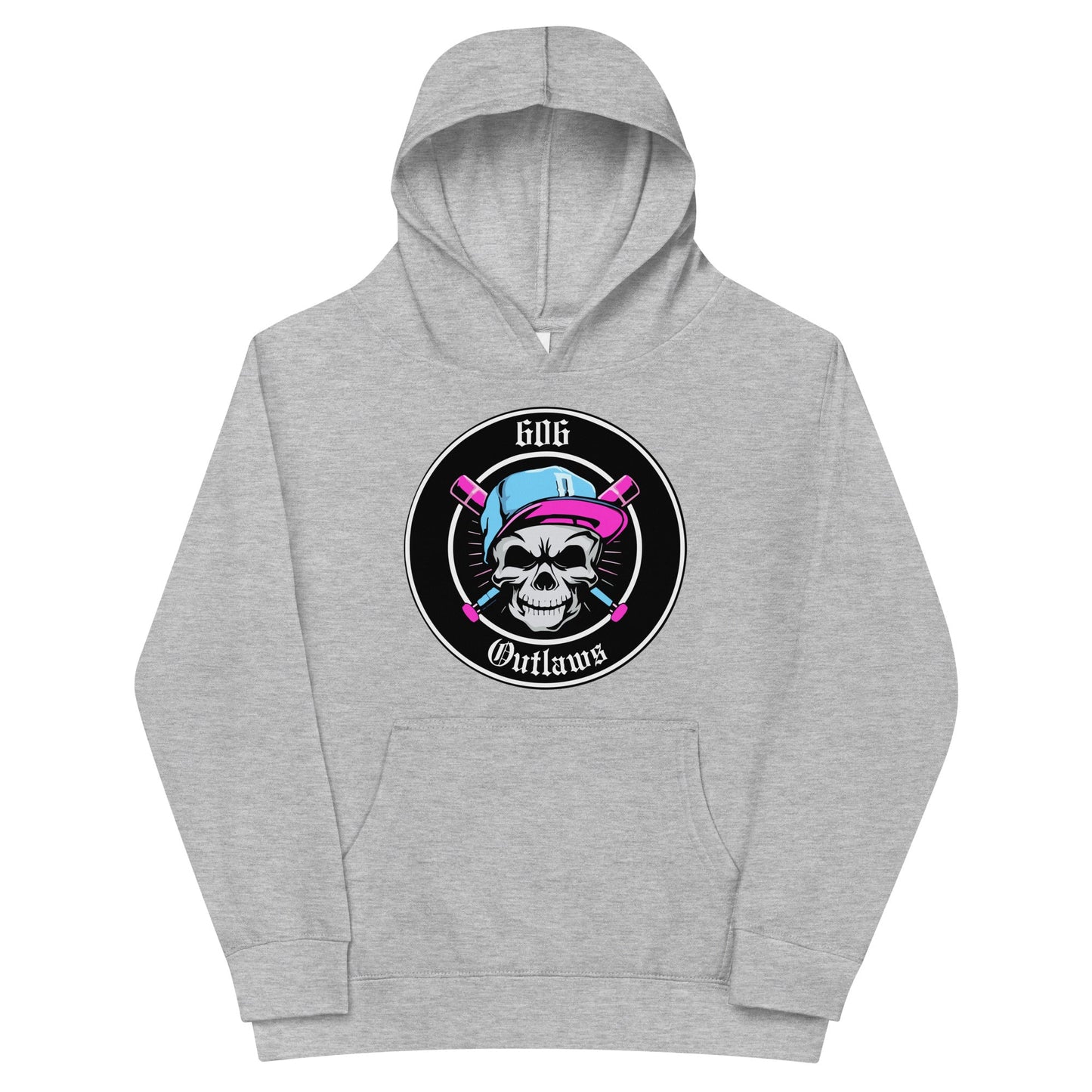 Performance | Youth Hoodie | 606 Outlaws Baseball | Badge Logo