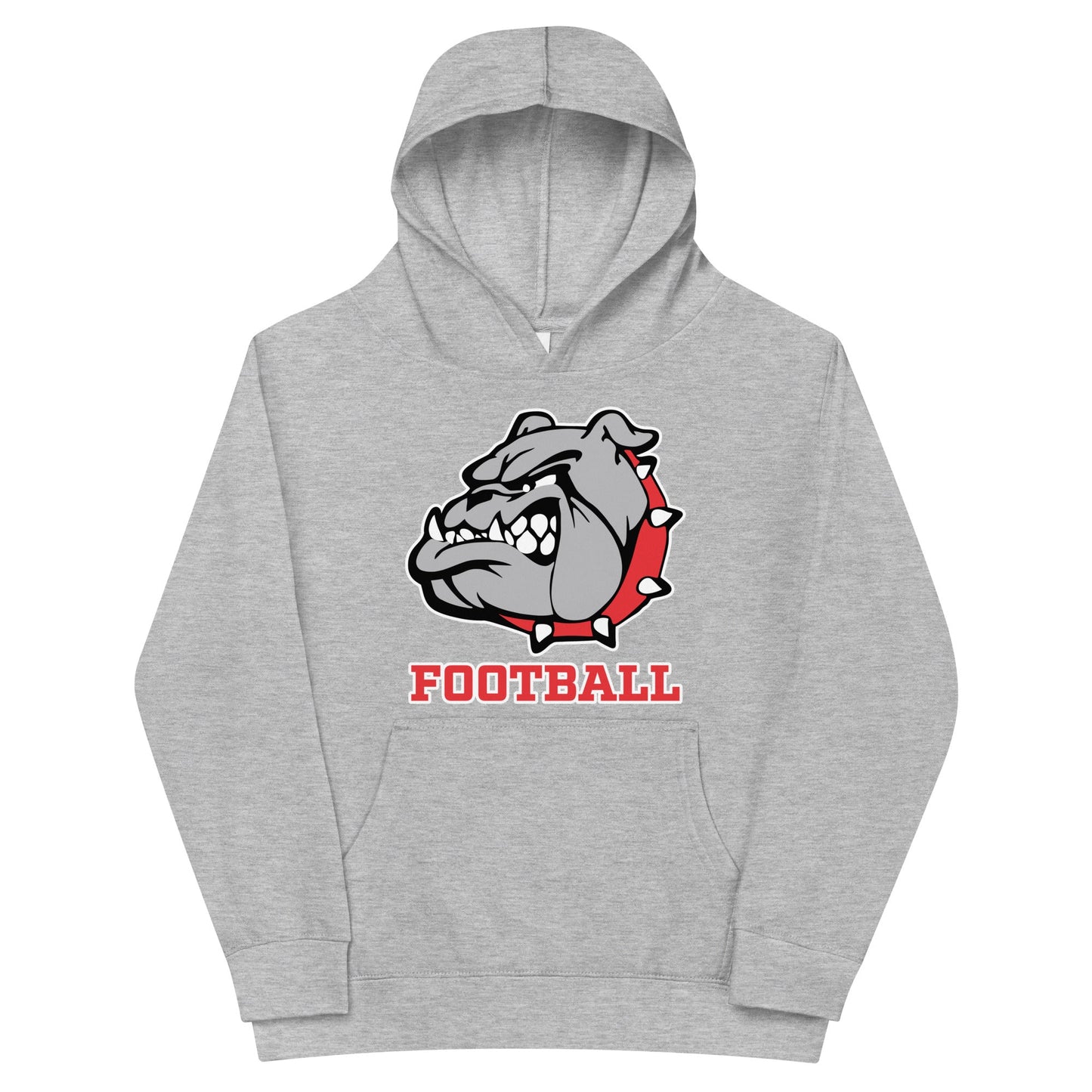 Performance | Youth Hoodie | 6th Grade Bulldogs Team | Football Logo