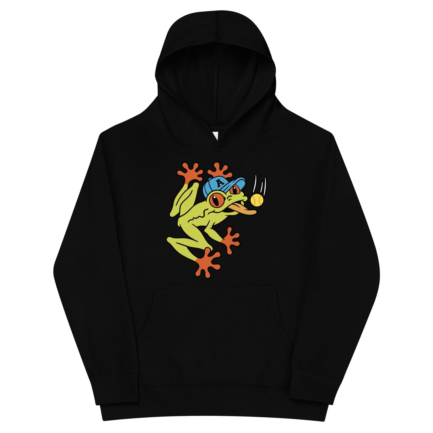 Performance | Youth Hoodie | Aquasox Softball | Mascot Logo