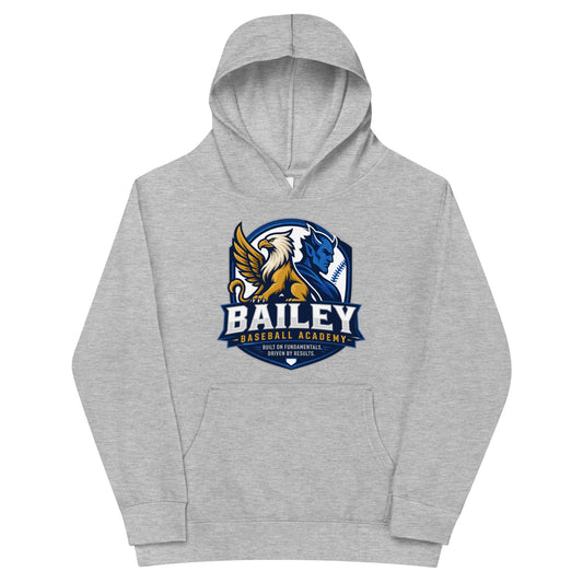 Performance | Youth Hoodie | Bailey Baseball Academy | Shield Logo
