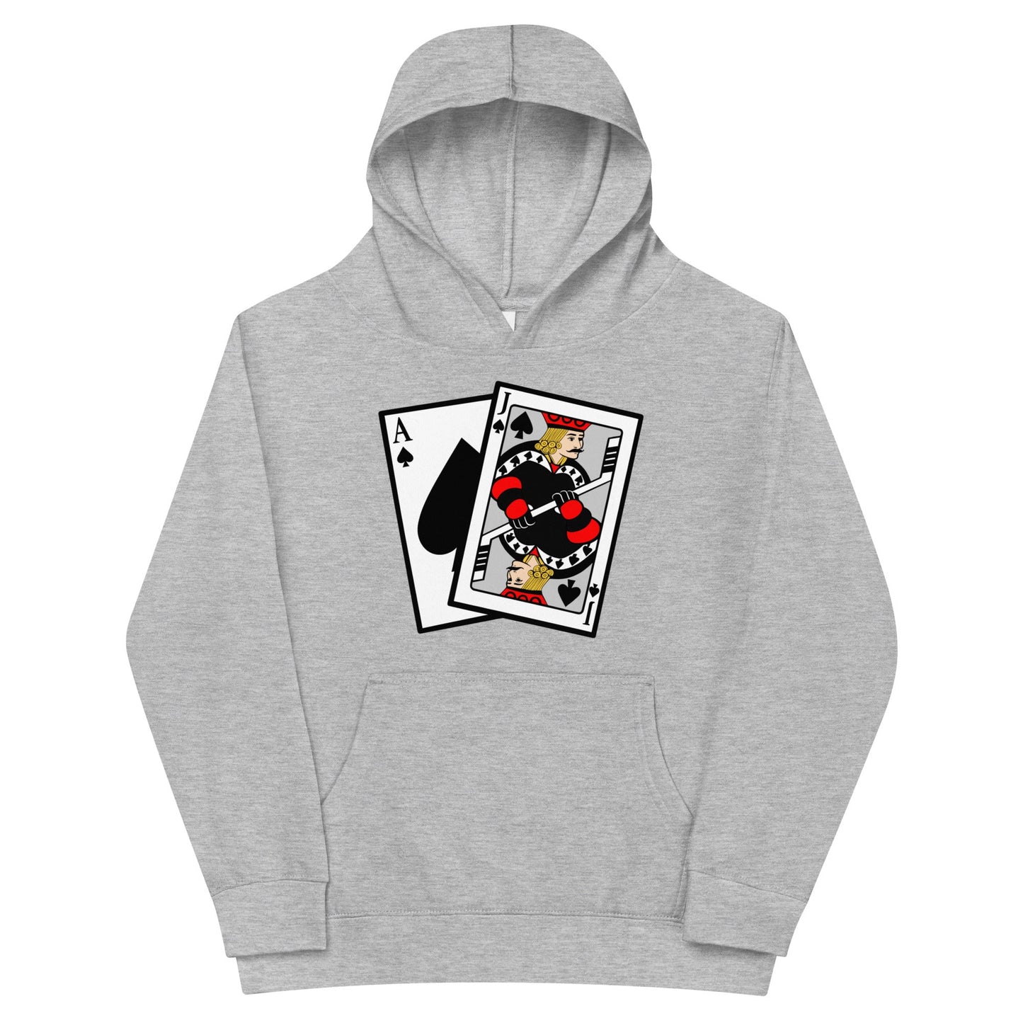 Performance | Youth Hoodie | Blackjack’s Roller Hockey | Royal Spade Crest Logo