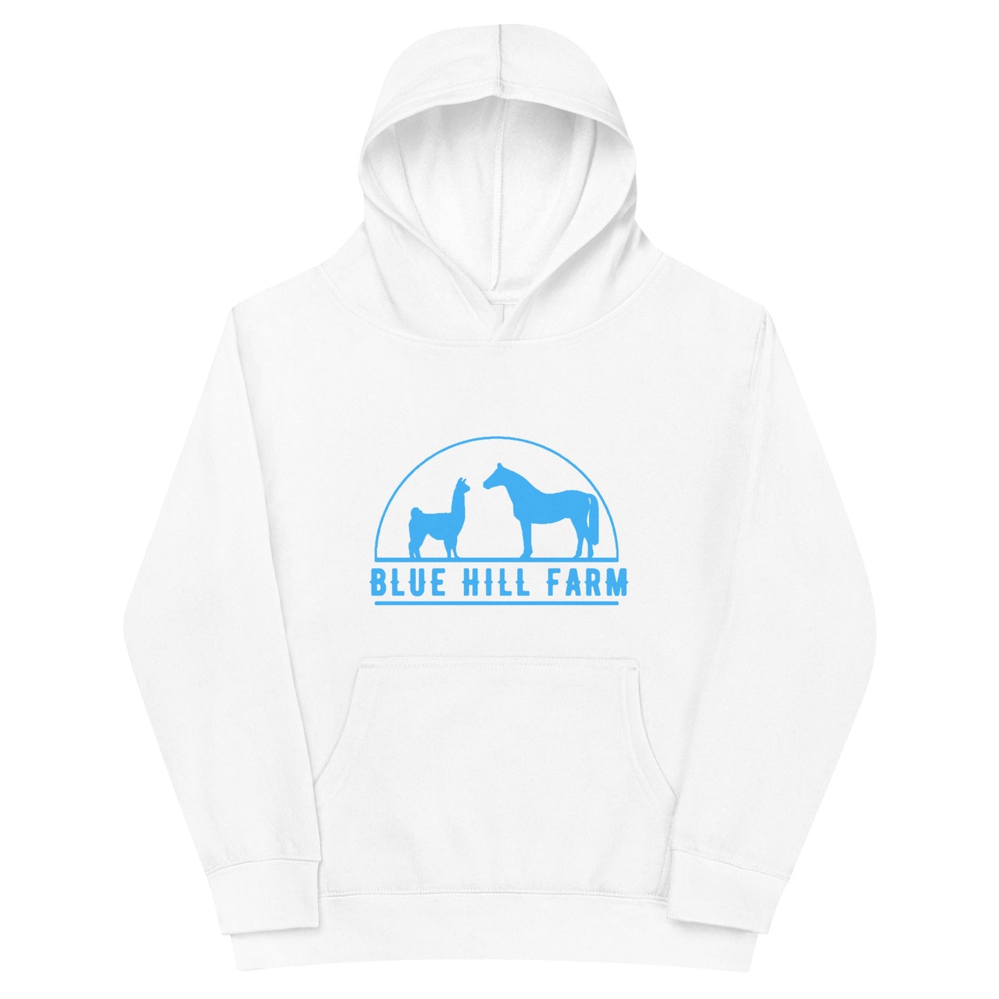 Performance | Youth Hoodie | Blue Hill Farm | Emblem Logo