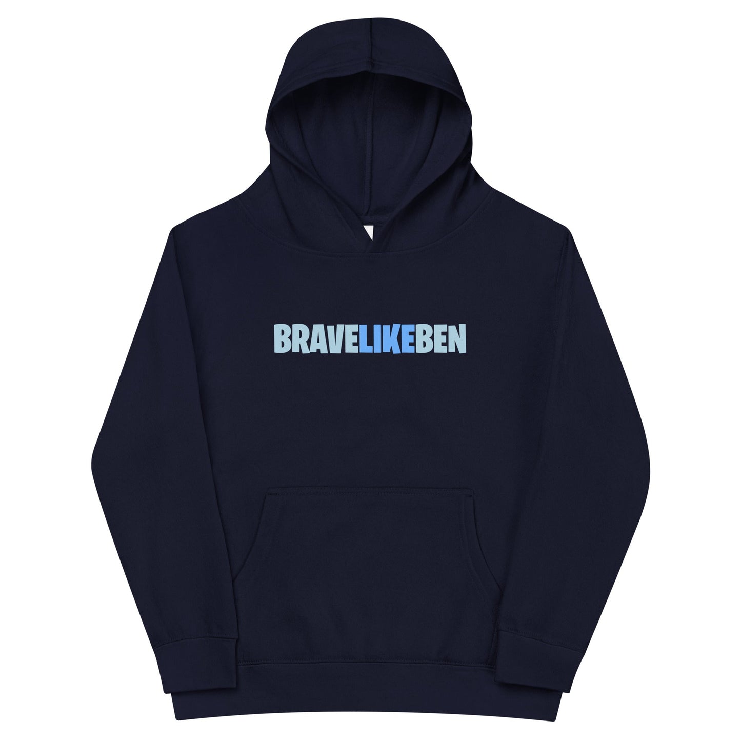 Performance | Youth Hoodie | Brave Like Ben | Wordmark Logo