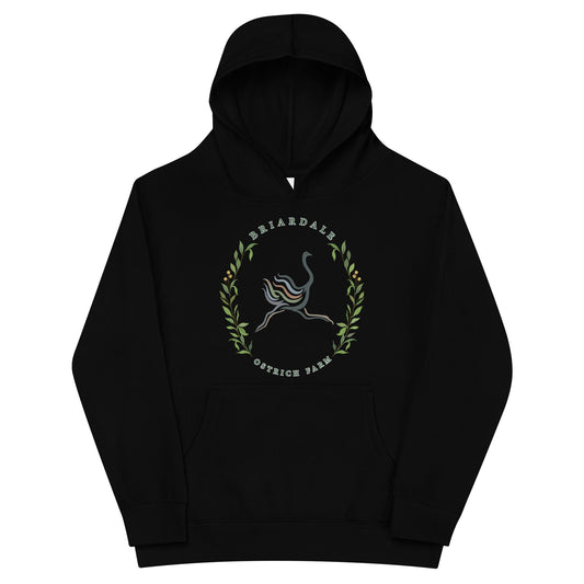 Performance | Youth Hoodie | Briardale Ostrich Farm | Crest Logo