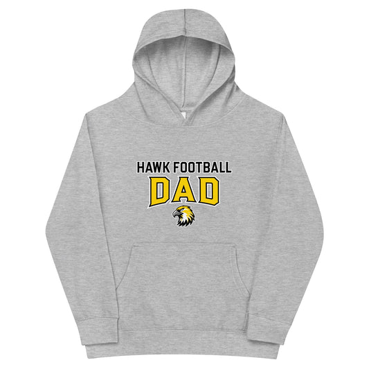 Performance | Youth Hoodie | Cardinal Ohara Hawks | Football Dad Logo