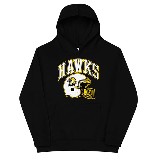 Performance | Youth Hoodie | Cardinal Ohara Hawks | Football Helmet Logo